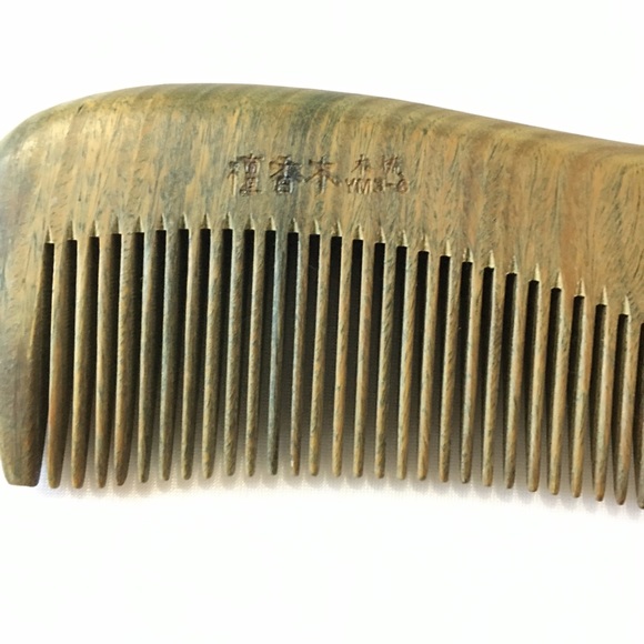 NEW Natural Sandalwood Comb IMPORTED - Picture 2 of 13
